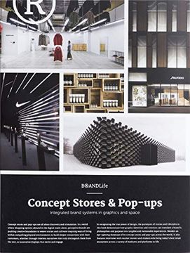 portada Brandlife: Concept Stores & Pop-Ups: Integrated Brand Systems in Graphics and Space (in English)
