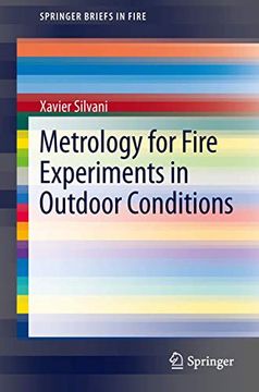 portada Metrology for Fire Experiments in Outdoor Conditions (Springerbriefs in Fire) (in English)