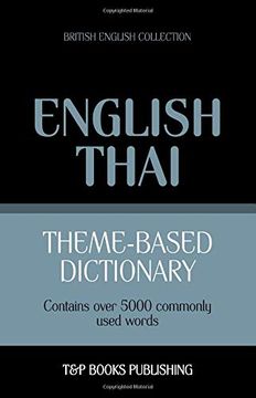 portada Theme-Based Dictionary British English-Thai - 5000 Words (in English)