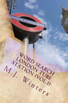 portada Word Search London Tube Station (Vol.1) (en Inglés)