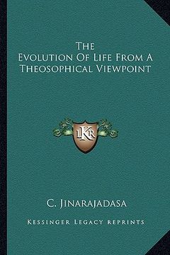 portada the evolution of life from a theosophical viewpoint (in English)