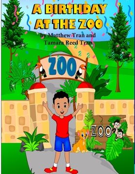 portada A Birthday at the Zoo (en Inglés)
