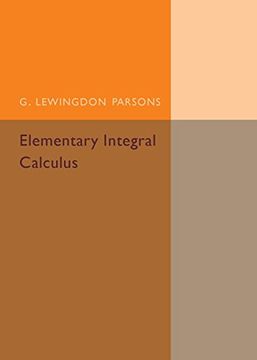 portada Elementary Integral Calculus (en Inglés)