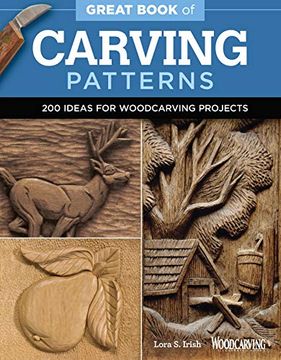 portada Great Book of Carving Patterns: 200 Ideas for Woodcarving Projects (en Inglés)