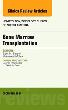 portada Bone Marrow Transplantation: An Issue of Hematology/Oncology Clinics of North America