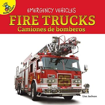 portada Emergency Vehicles Fire Trucks, Ages 0 - 1 (in English)