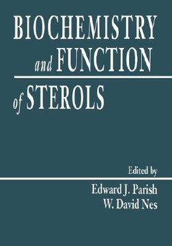 portada biochemistry and function of sterols (en Inglés)