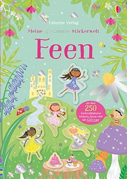 portada Meine Glitzernde Stickerwelt: Feen (in German)