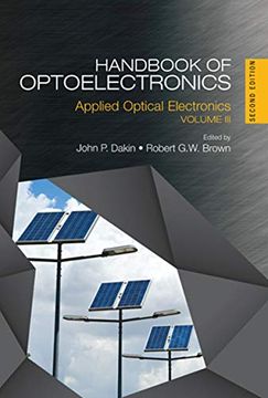 portada Handbook of Optoelectronics: Applied Optical Electronics (Volume Three) (Series in Optics and Optoelectronics) (en Inglés)
