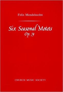 portada Six Seasonal Motets (Church Music Society Publications, Cmsr58) 