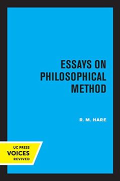 portada Essays on Philosophical Method (in English)