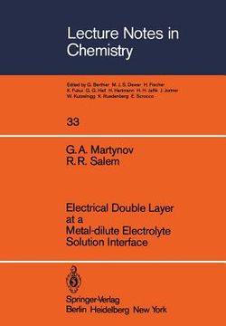 portada electrical double layer at a metal-dilute electrolyte solution interface (in English)