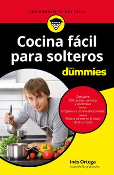 portada Cocina Fácil Para Solteros Para Dummies (in Spanish)