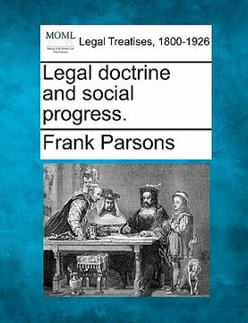 portada legal doctrine and social progress. (in English)