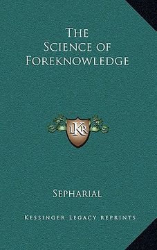 portada the science of foreknowledge (en Inglés)