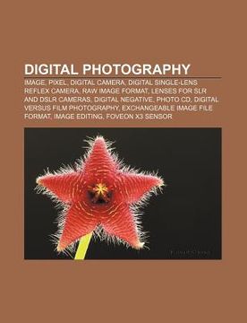portada digital photography: image, pixel, digital camera, digital single-lens reflex camera, raw image format, lenses for slr and dslr cameras