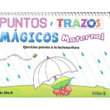 portada PUNTOS Y TRAZOS MAGICOS MATERNAL