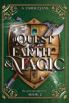 portada A Quest of Earth and Magic: A Young Adult Epic Fantasy Novel (in English)