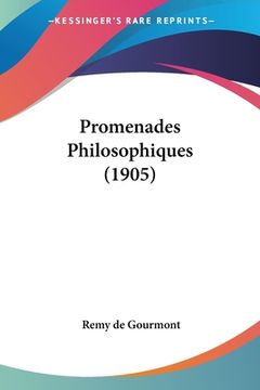 portada Promenades Philosophiques (1905) (en Francés)