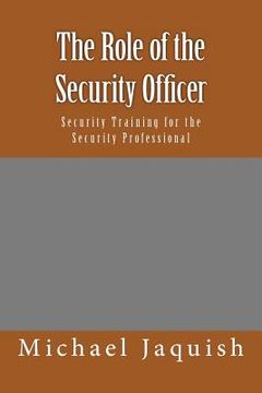 portada the role of the security officer