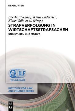 portada Strafverfolgung in Wirtschaftsstrafsachen (en Alemán)