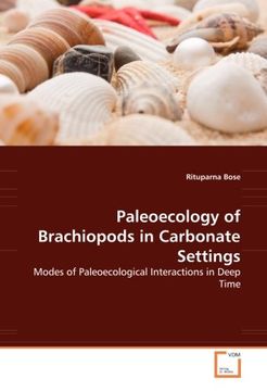 portada Paleoecology of Brachiopods in Carbonate Settings: Modes of Paleoecological Interactions in Deep Time (en Inglés)