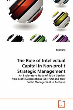 portada the role of intellectual capital in non-profit strategic management (en Inglés)
