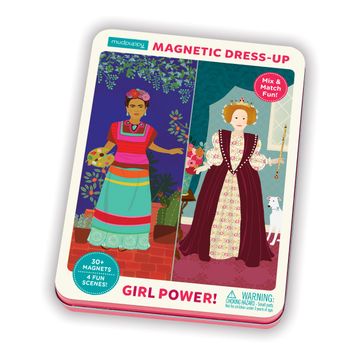 portada Mudpuppy Girl Power! Magnetic Figures