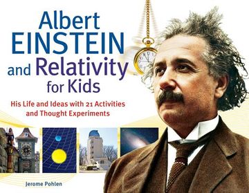 portada albert einstein and relativity for kids (en Inglés)