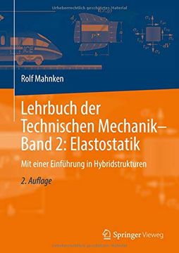 portada Lehrbuch der Technischen Mechanik - Band 2: Elastostatik: Mit Einer Einführung in Hybridstrukturen (in German)