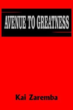 portada avenue to greatness (en Inglés)