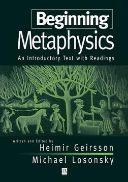 portada beginning metaphysics: an introduction to modern societies (en Inglés)