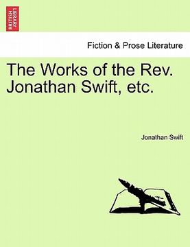 portada the works of the rev. jonathan swift, etc. (in English)