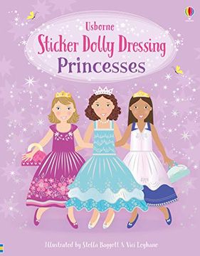 portada Sticker Dolly Dressing Princesses (en Inglés)