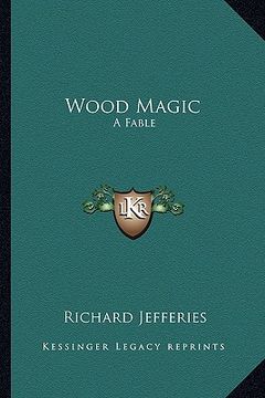 portada wood magic: a fable a fable (en Inglés)