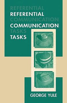 portada Referential Communication Tasks (en Inglés)