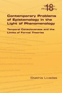 portada contemporary problems of epistemology in the light of phenomenology (en Inglés)