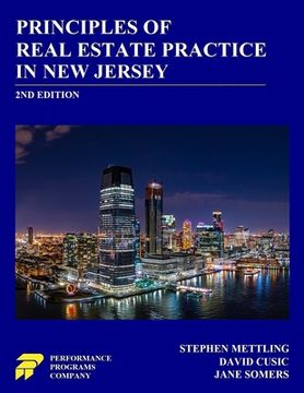 portada Principles of Real Estate Practice in New Jersey: 2nd Edition (en Inglés)