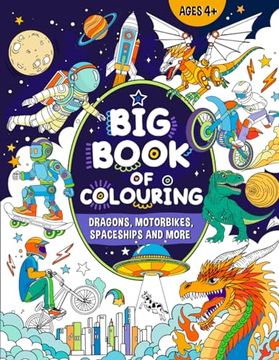 portada Big Book of Colouring for Boys: For Children Ages 4+ (en Inglés)