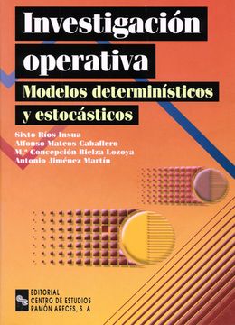 portada Investigación Operativa: Modelos Determinísticos y Estocásticos (Manuales) (in Spanish)