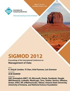 portada sigmod 2012 proceedings of the international conference on management of data (en Inglés)