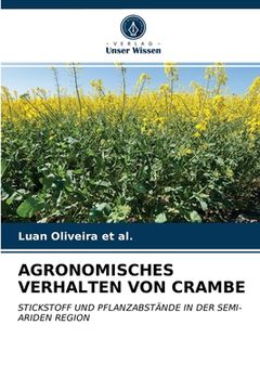 portada Agronomisches Verhalten Von Crambe (in German)