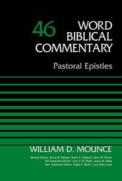 portada Pastoral Epistles, Volume 46 (Word Biblical Commentary) (en Inglés)