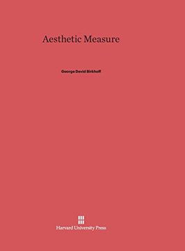 portada Aesthetic Measure (in English)