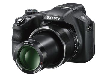 Sony - Cámara digital semi profesional 18.2 MP Full HD DSC-HX200V