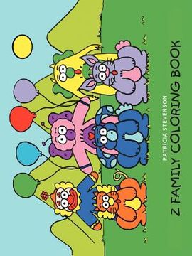 portada the z family coloring book (in English)
