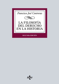 portada La Filosofía del Derecho en la Historia (Derecho - Biblioteca Universitaria de Editorial Tecnos)