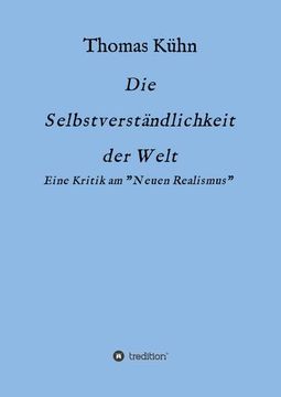portada Die Selbstverständlichkeit der Welt (in German)