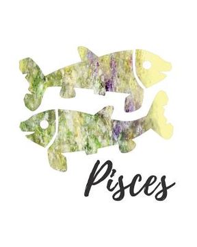 portada Pisces: Pisces Cornell Notes Flowery (in English)