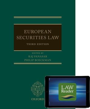 portada European Securities law (en Inglés)